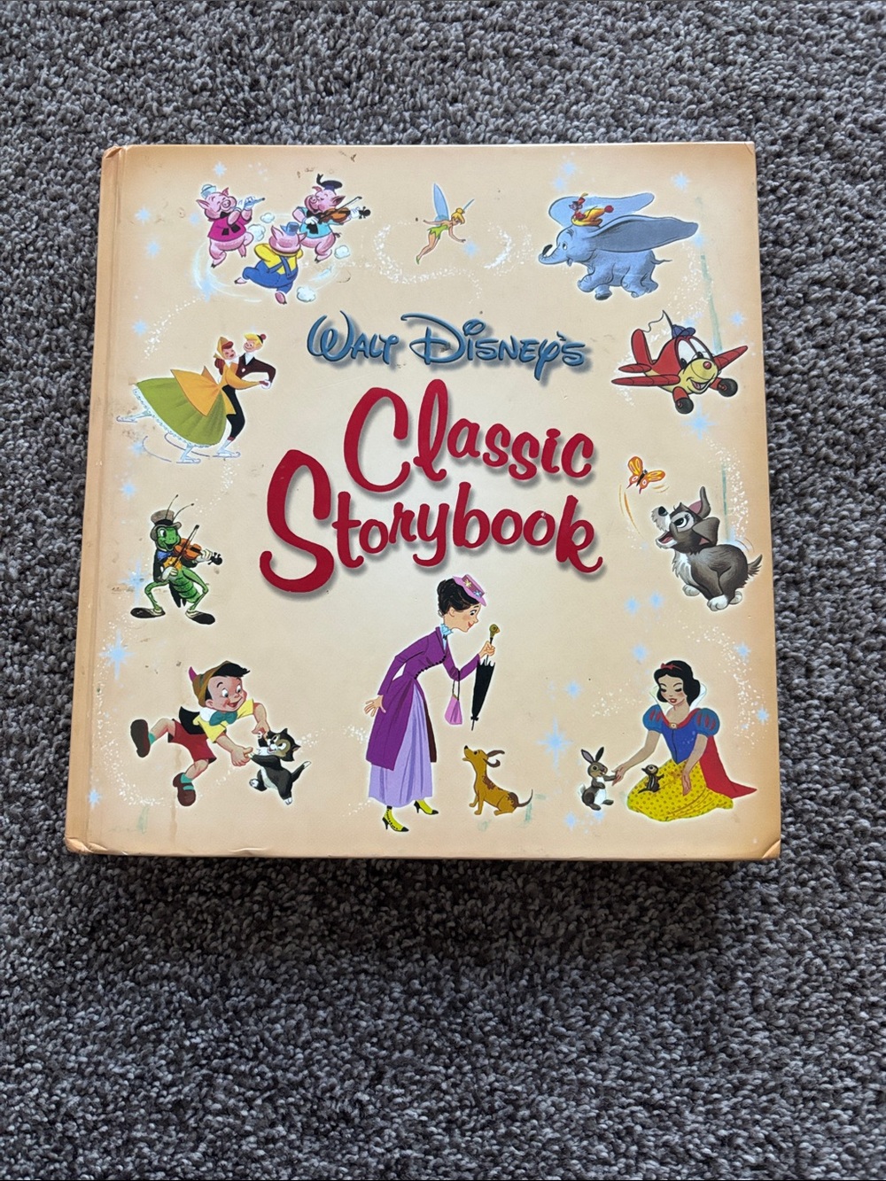 Walt Disney Classic Storybook - Cream Cover